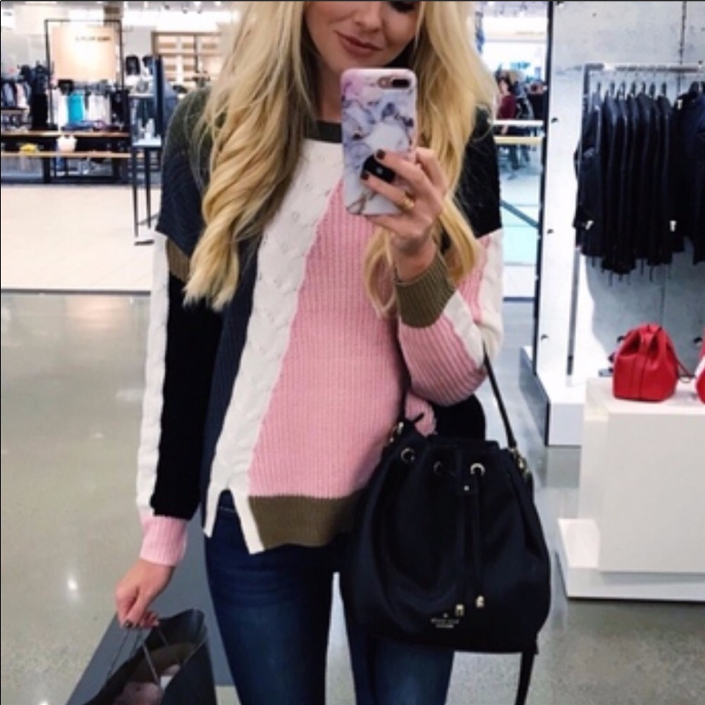 Nordstrom BP colorblock sweater